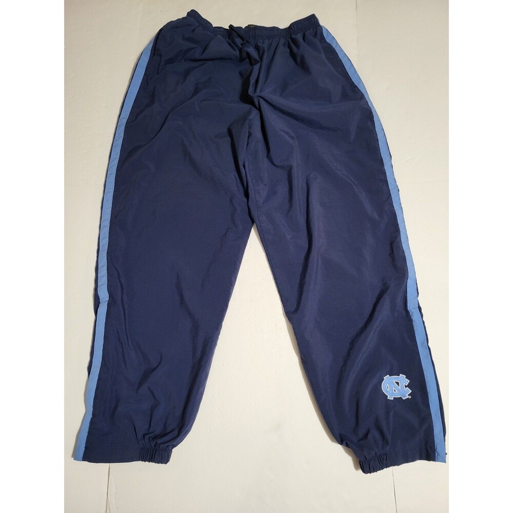 Nike North Carolina Tar Heels UNC Mash Lining Zip On Bottom Blue Size Men's XL